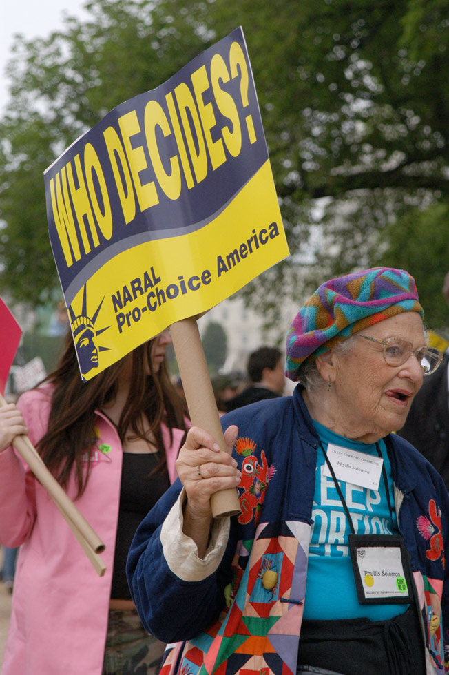 Pro-Choice March For Women's Lives
Washington, D.C., April 2004