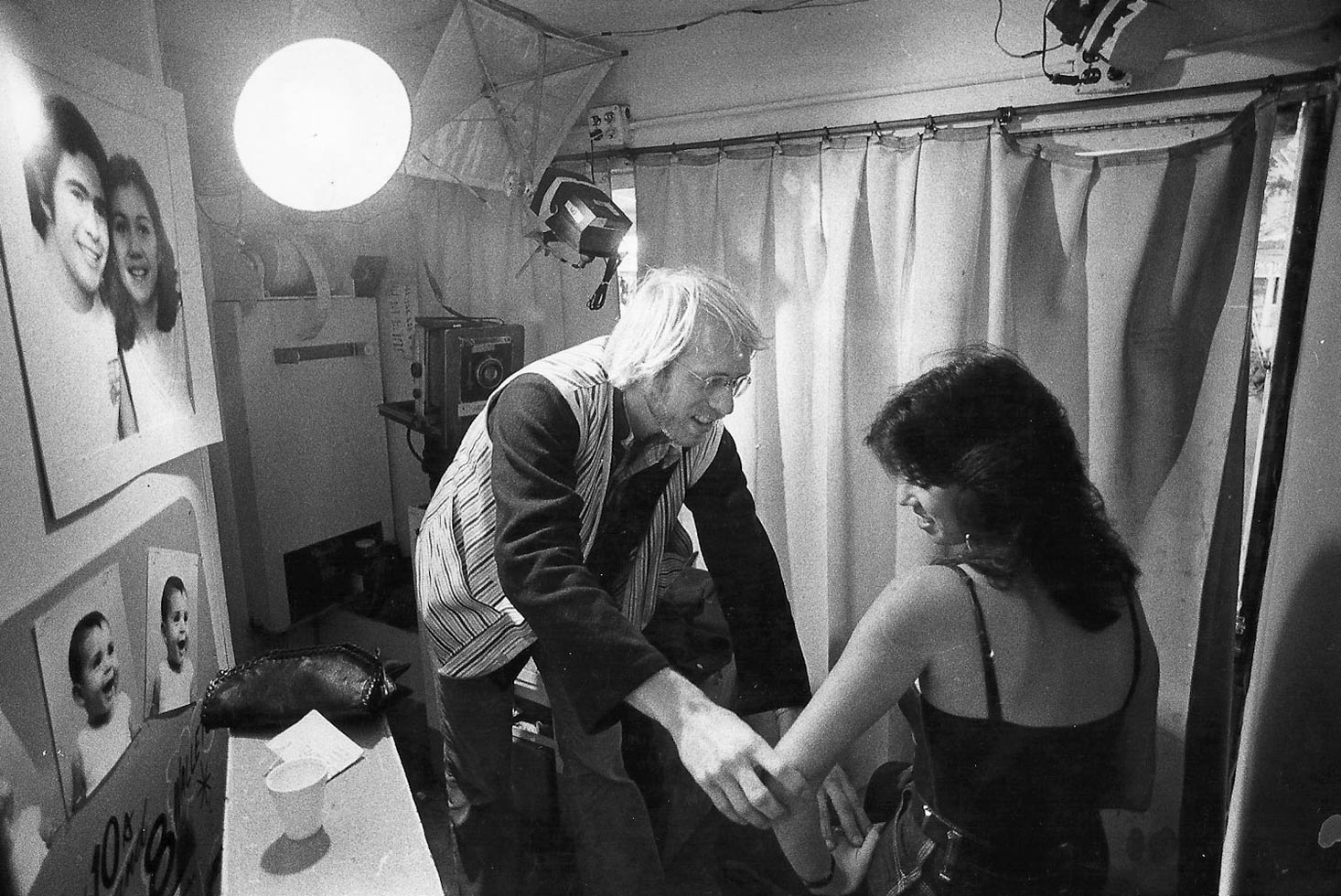 Mikkel in the Studio
Photo by Greg Schneider