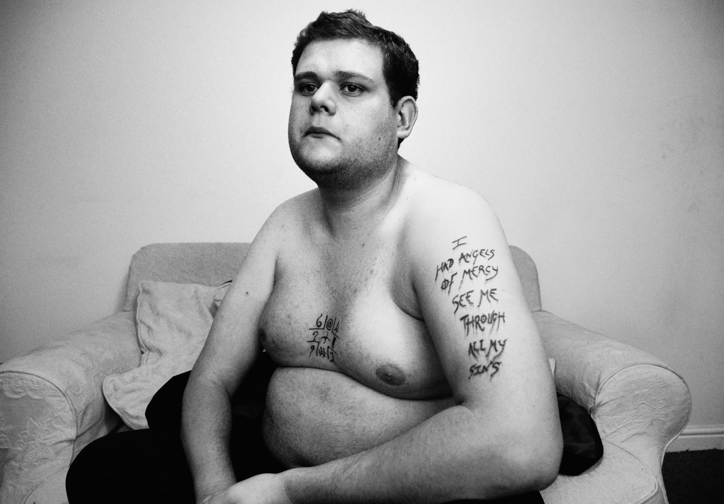 Portraits from J A Mortram's ongoing series "Small Town Inertia"