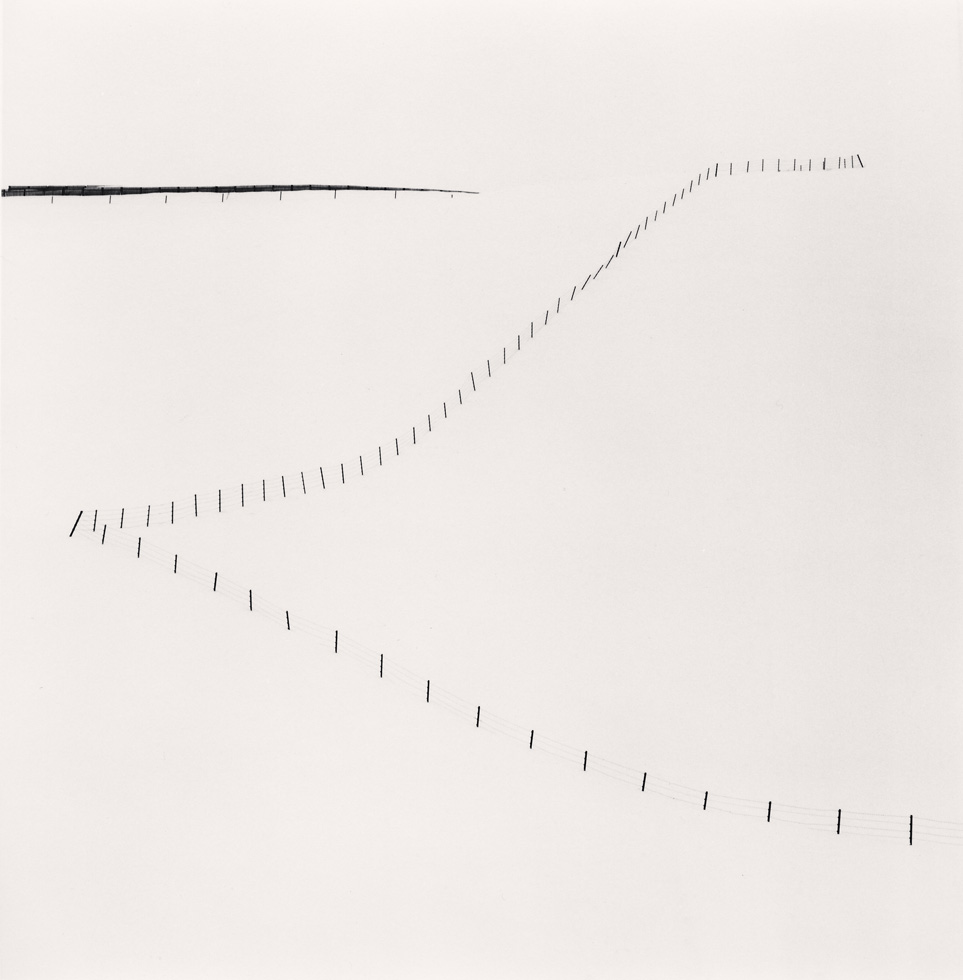 Hillside Fence, Study 6 
Teshikaga, Hokkaido, Japan, 2007