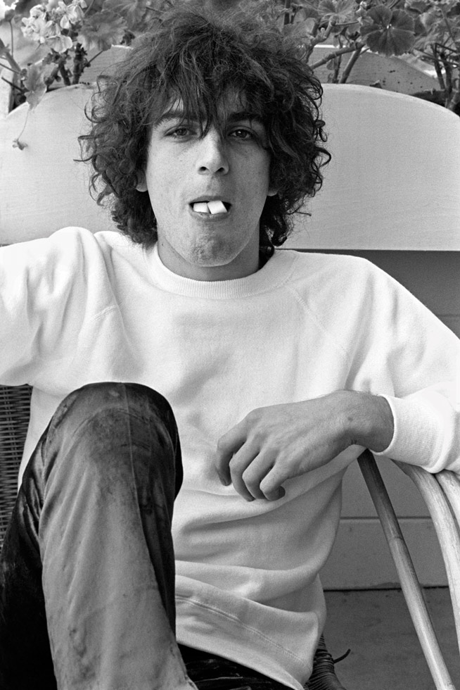 Syd Barrett, Sausalito, CA, 1967

I love this shot of Syd. He was fooling around at the table while we were sitting on the veranda of their hotel having coffee. On the table was a little dish of sugar cubes for the coffee. One of the popular ways of starting an LSD trip was to suck on a sugar cube laced with high-grade acid, and Syd was a devotee. It's quite sad how it turned out for Syd; he looks so joyous and full of life here.