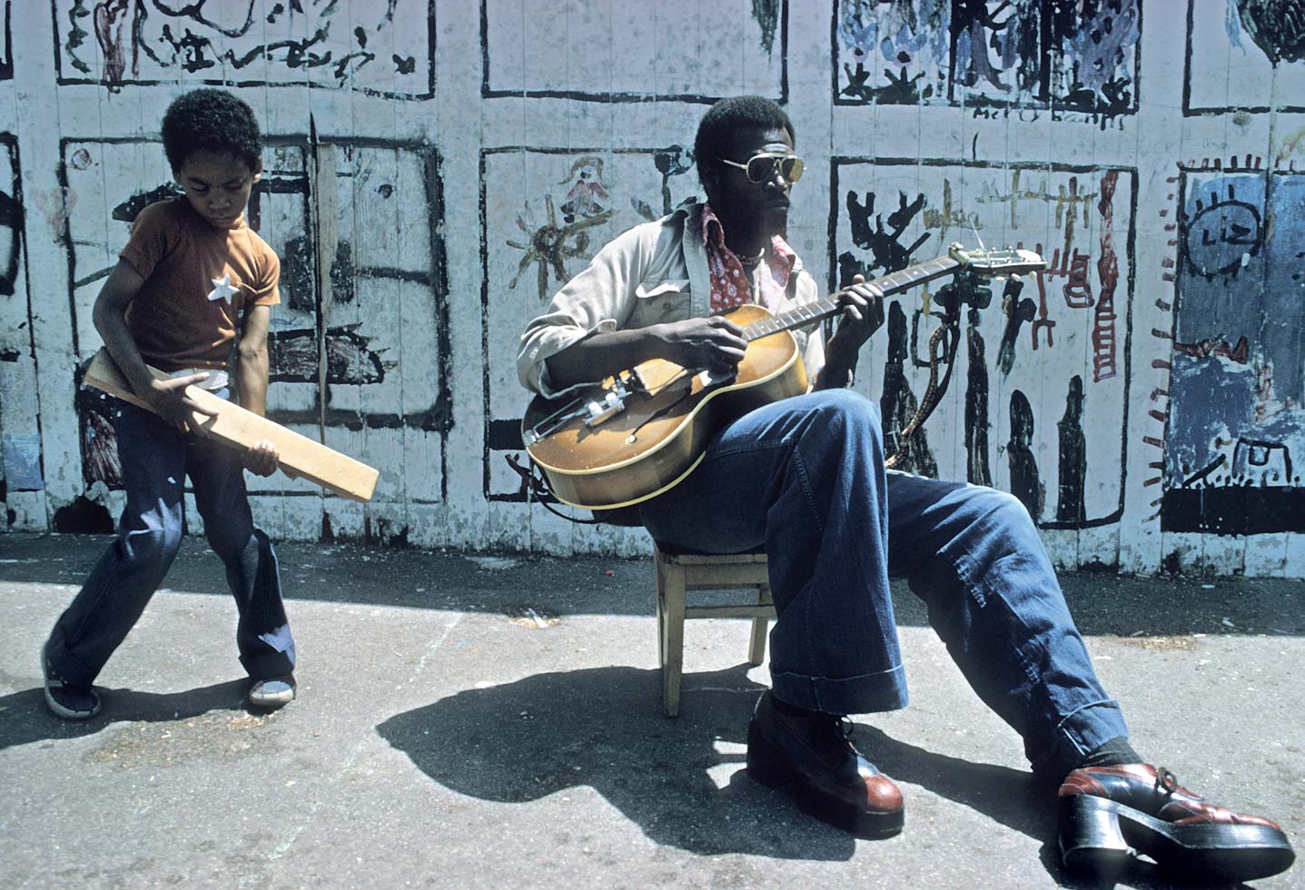 Taj Mahal, Oakland, CA, 1974

My friend Jim Marshall often spoke about the trust that can exist between photographer and subject, a necessary component to a successful photographic experience, one that provides an opportunity to create intimate and meaningful portraits. Perhaps that trust existed between Taj and me.