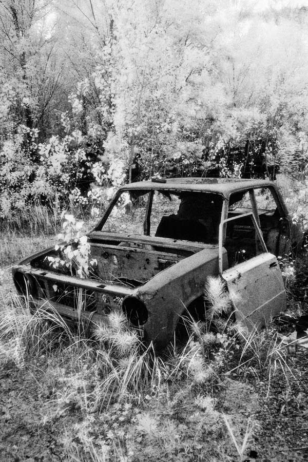 One of the things that I wanted to see on my journey to Ukraine was a few Ladas, the staple car of the Soviet Union. I hadn't thought that any would be in quite as bad a condition as this one though.