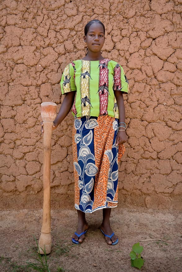 Over the years I have become a well-known presence in the village of Bereba. But on my first visit people were hesitant about having their pictures taken. It often required lengthy conversations, negotiations in fact, before I was allowed to make a portrait.