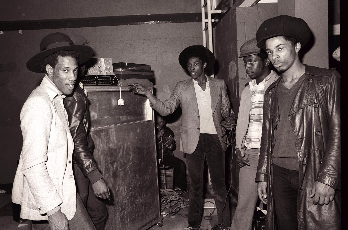 Ladbroke Grove sound system 
London, 1979