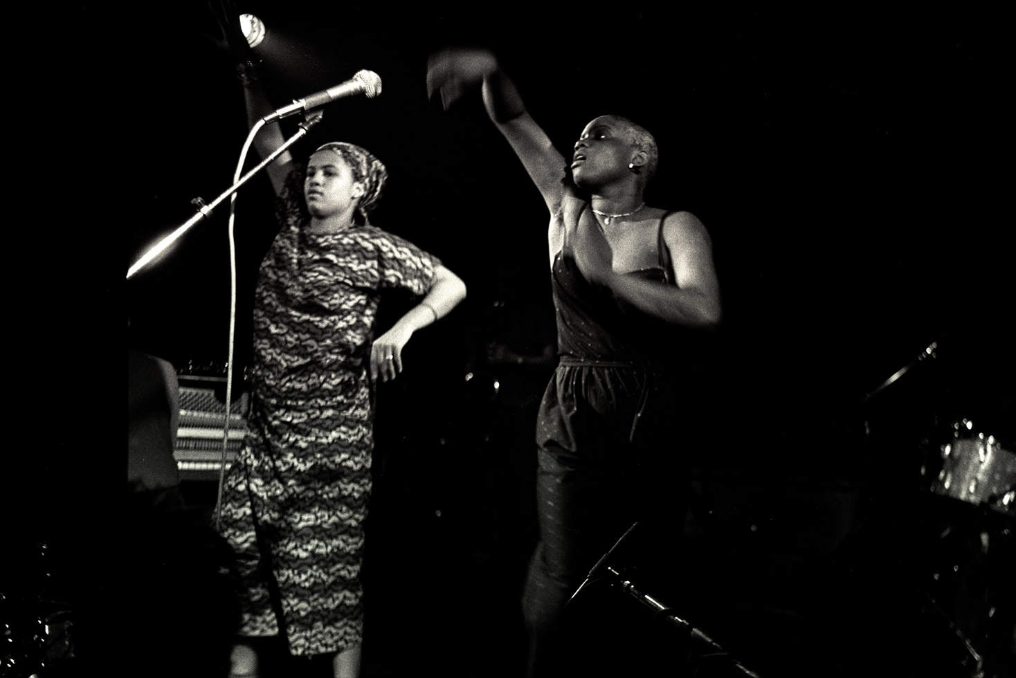 Rip Rig and Panic, Neneh and Andrea
Scotland, 1981