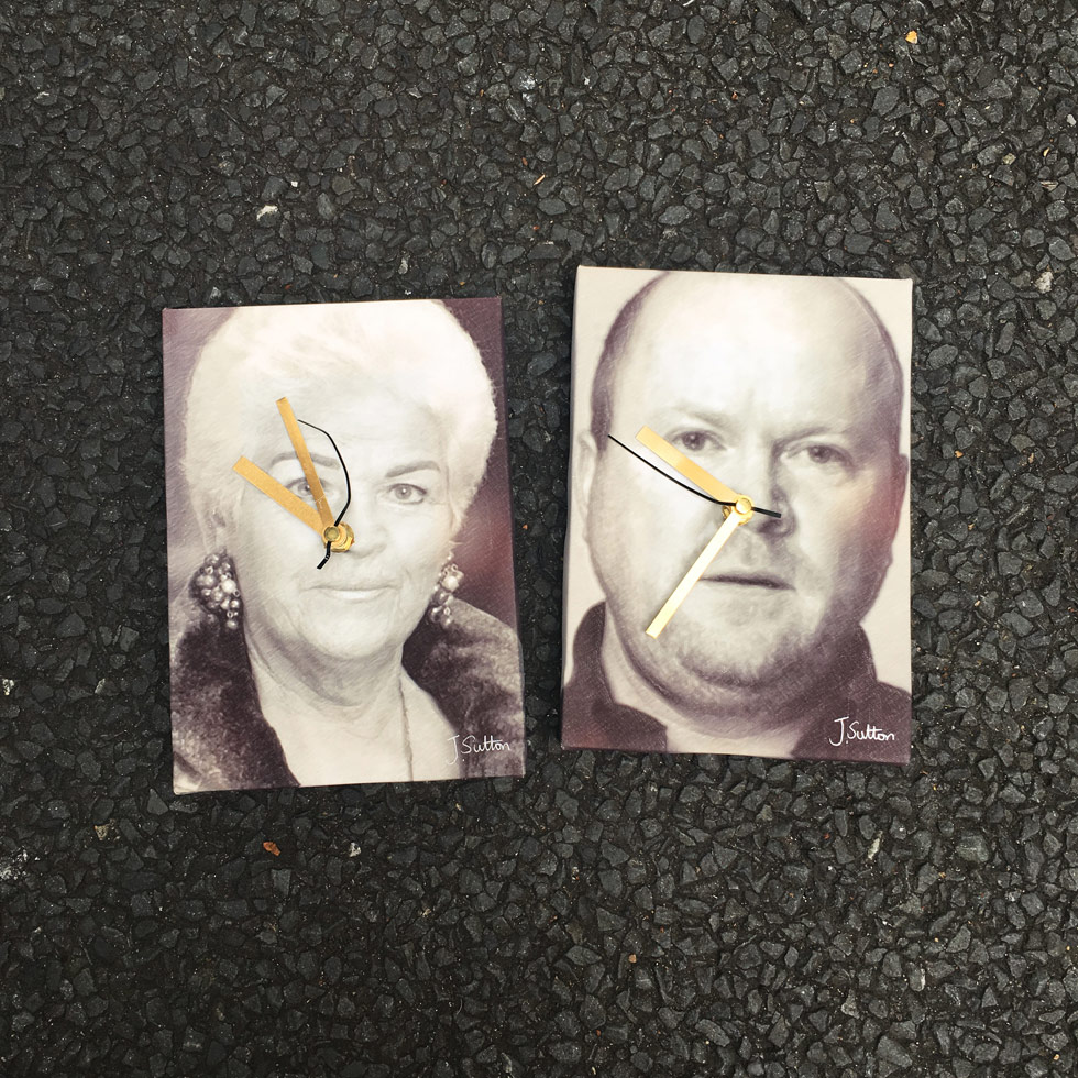 Phil and Pat Clocks (Eastenders)