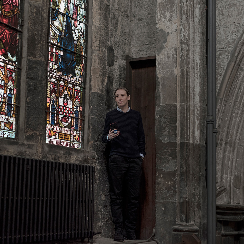 Mhairi Black, MP for Paisley and Renfrewshire South, by Alicia Bruce