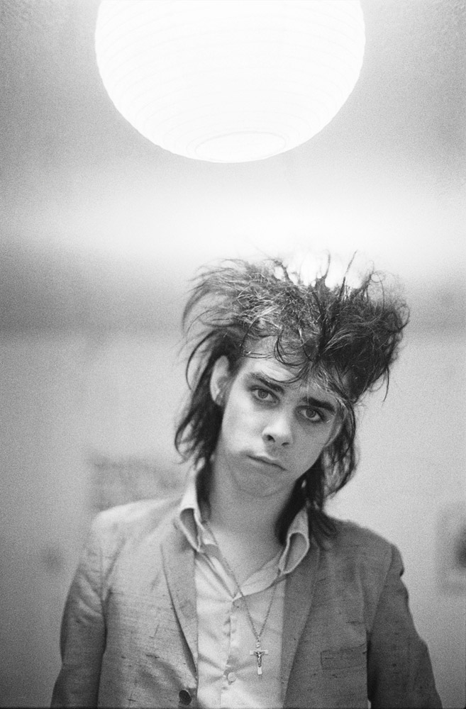 Nick Cave, London, 1982 © David Corio