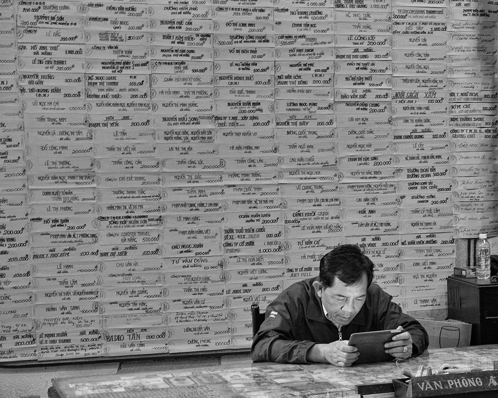 Accounting, Buddhist Temple, Hoi-An, Vietnam
