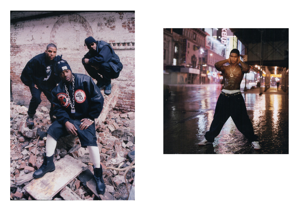 Naughty by Nature, 1989, and Usher, 1999, by Michael Benabib. Two 11"x14" archival digital prints, signed. $200 donation
@classichiphopartists