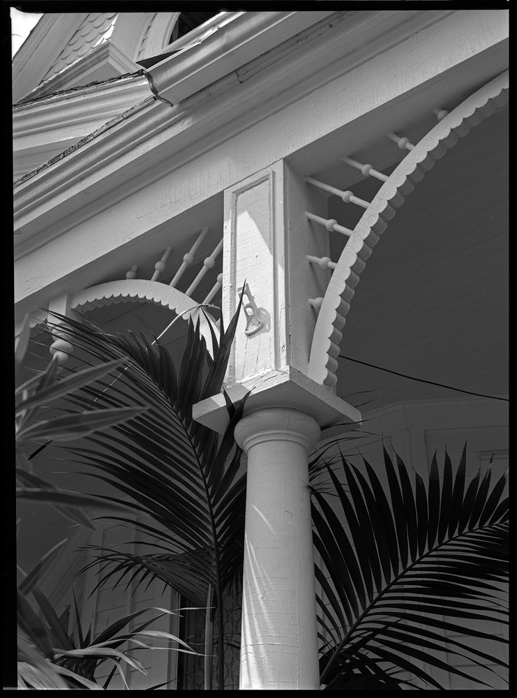 Porch Detail, Richmond Hill Historical Society, 1979, by Blaise Tobia