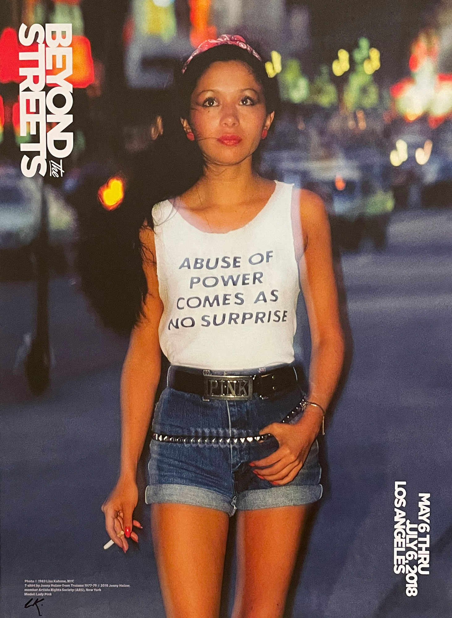 "Beyond the Streets" by Lisa Kahane. 18"x24" poster, signed. $200 donationSOLD

@lisaanngram