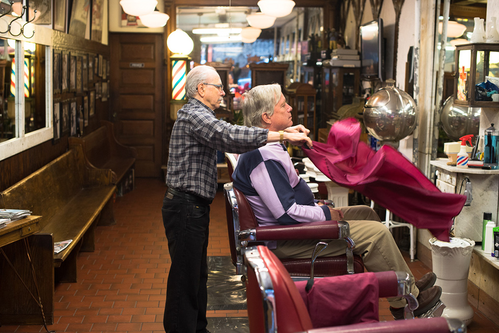 Park Slope Barbershop, Brooklyn, New York