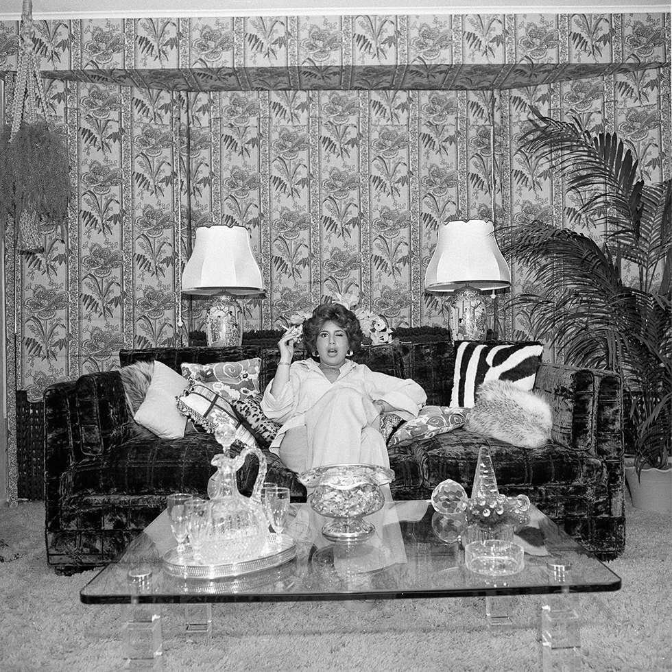 Ronda Winking With a Cigarette, The Mystery Club, Seaford, NY, 1975