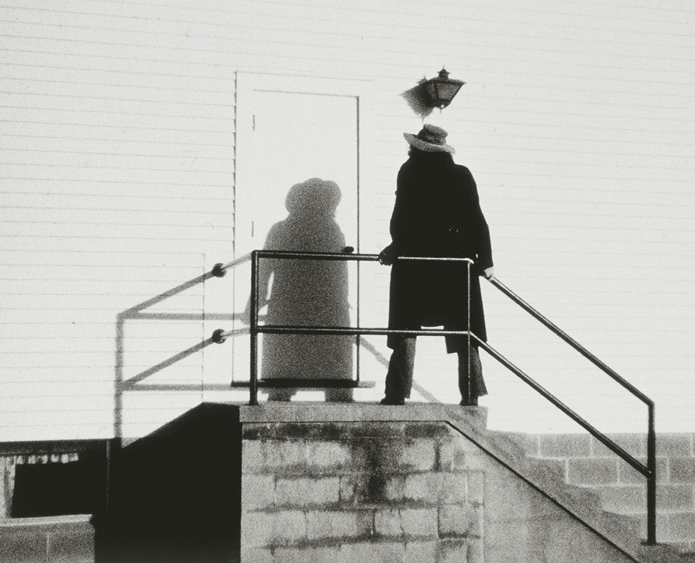 Self portrait, Chagrin Falls, Ohio, 1970
