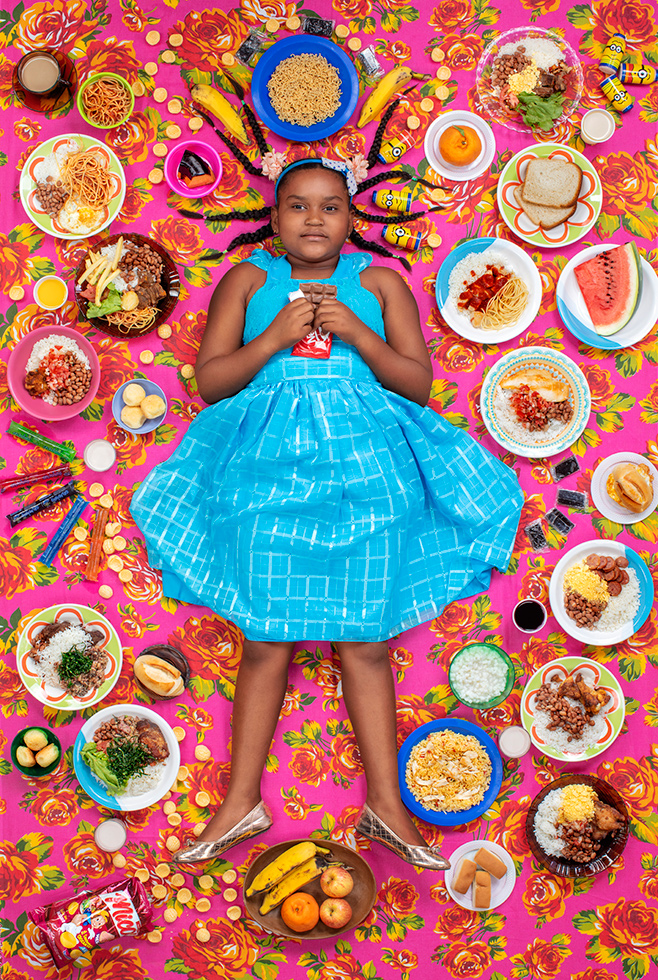 Thankfully, Gregg has "been encouraged to find regions and communities where slow food will never be displaced by junk food, where home cooked meals are the bedrock of family and culture, where love and pride are sensed in the aromas of broths, stews and curries."

Thayla Reis Oliveira, 8, Brasilia, Brazil, photographed August 19, 2018