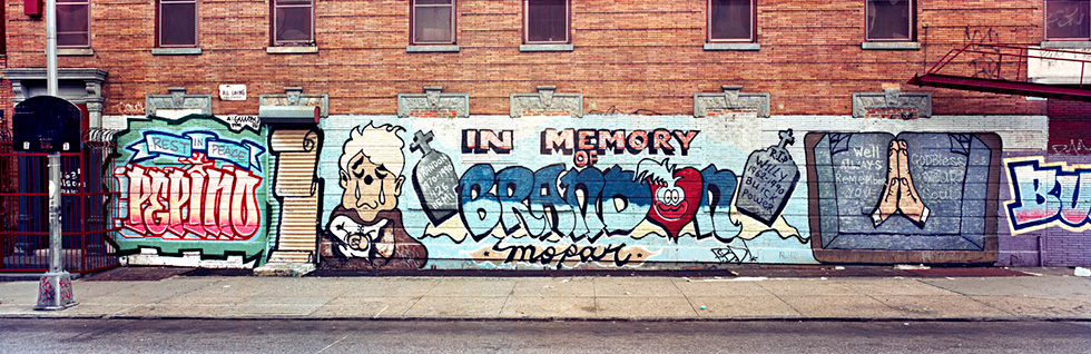 In Memory of Brandon, Bushwick, Brooklyn, 1998