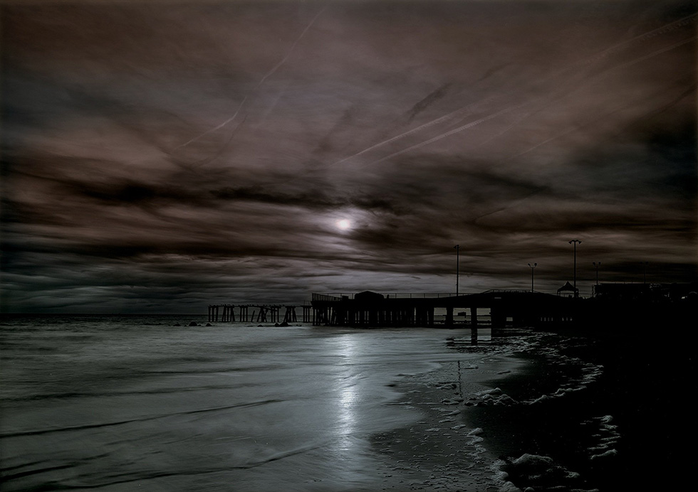 Broken Pier, Sunset, Atlantic City