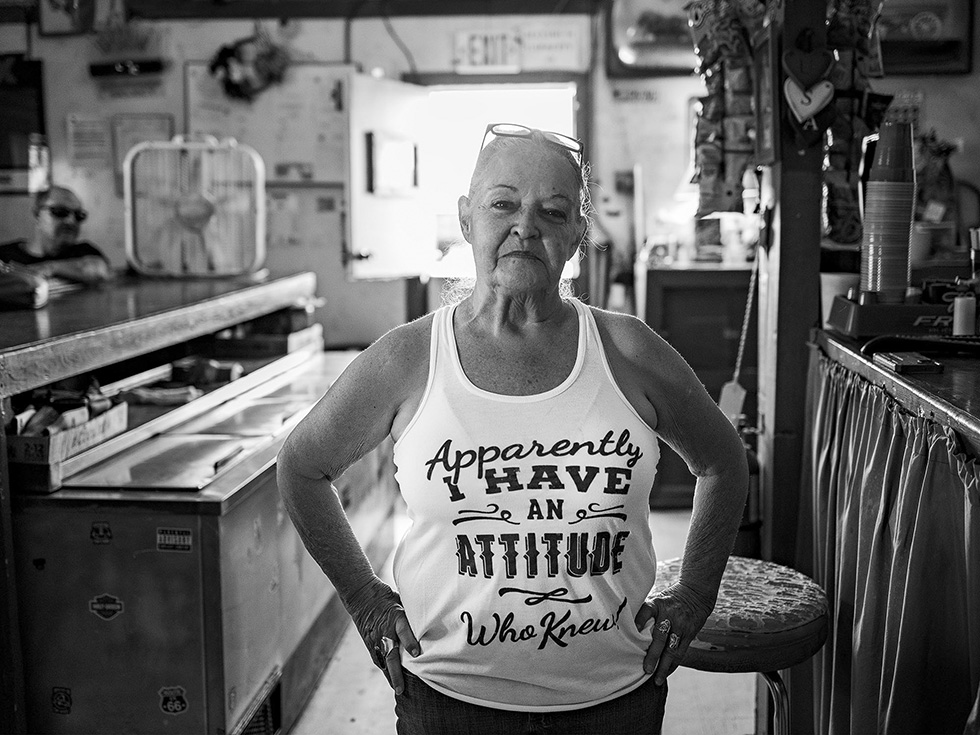 Bartender, Sue’s Last Roundup, El Paso, 2023