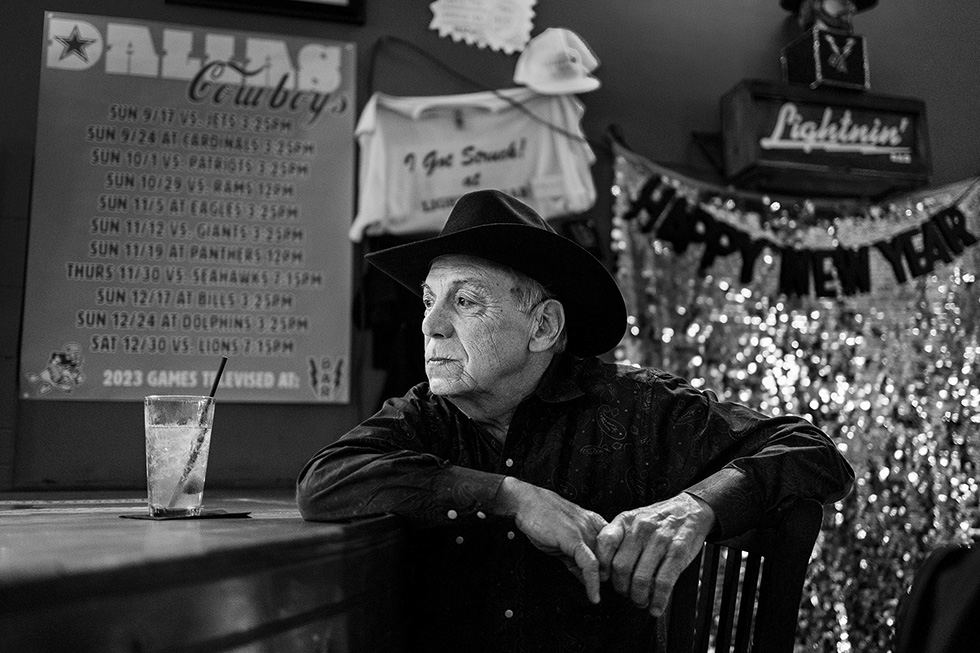 Steve, Lightnin’ Bar, Elgin, 2023