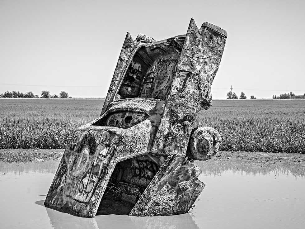 Cadillac Ranch, Amarillo, 2022