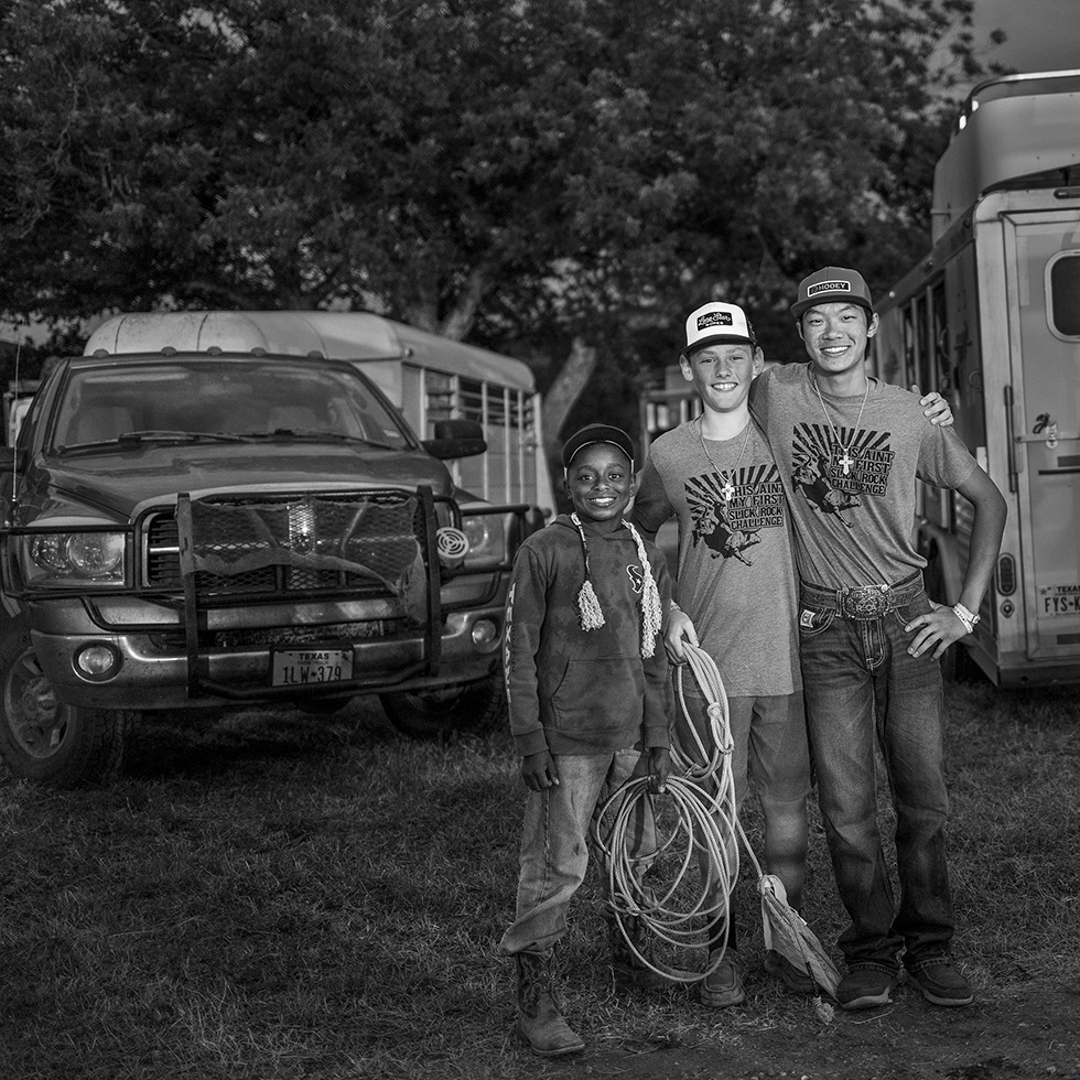 Cowboys in Training, July Jubilee Rodeo, Leakey, 2023