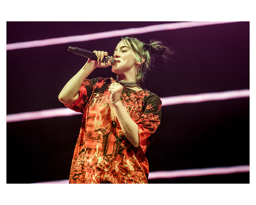 Billie Eilish, Barcelona, 2019 
© Xavi TorrentClick here to get a Billie Eilish print