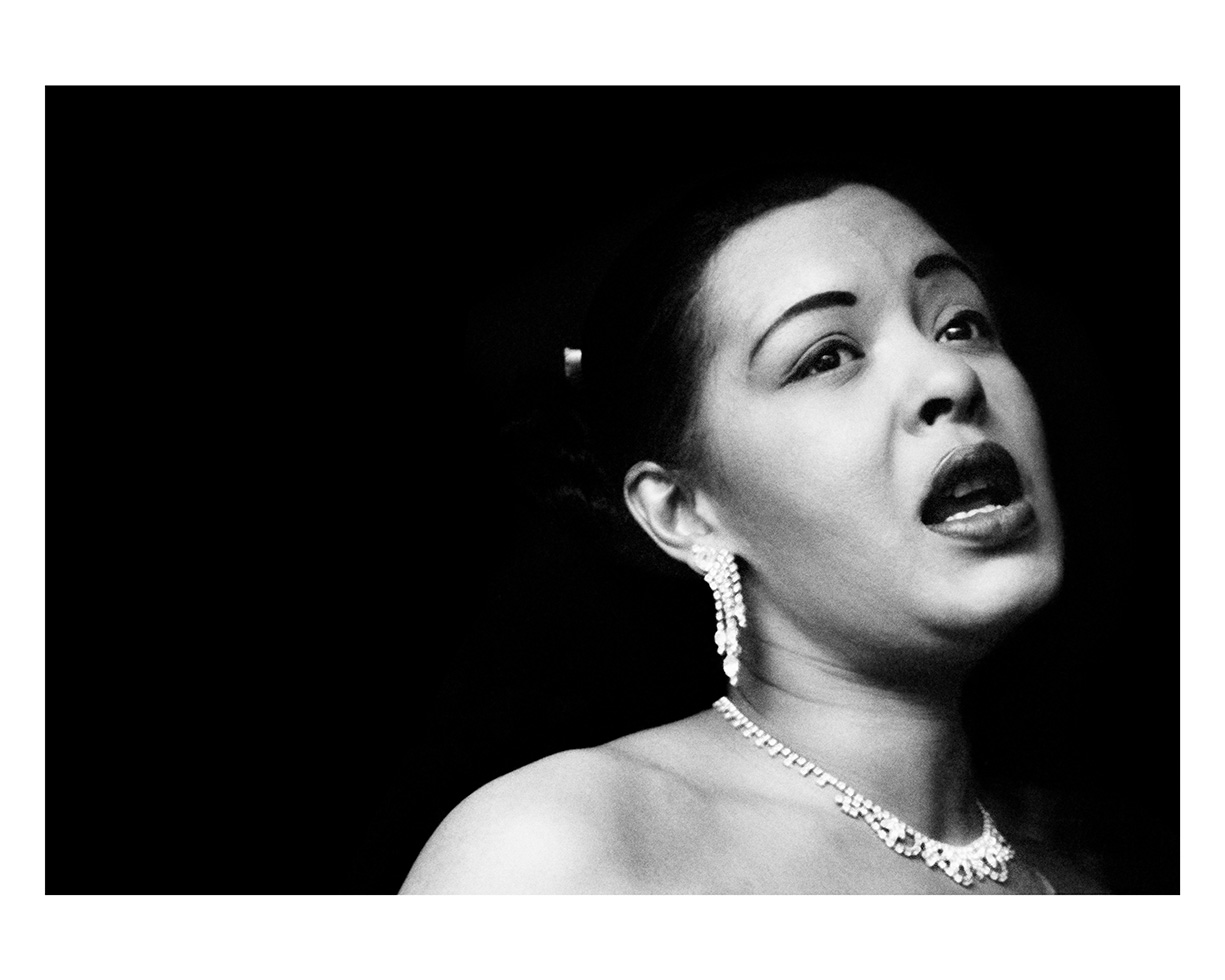 Billie Holiday, Los Angeles, 1952 
© Bob Willoughby, courtesy of Cloutman Creative Studio Click here to get a Billie Holiday print