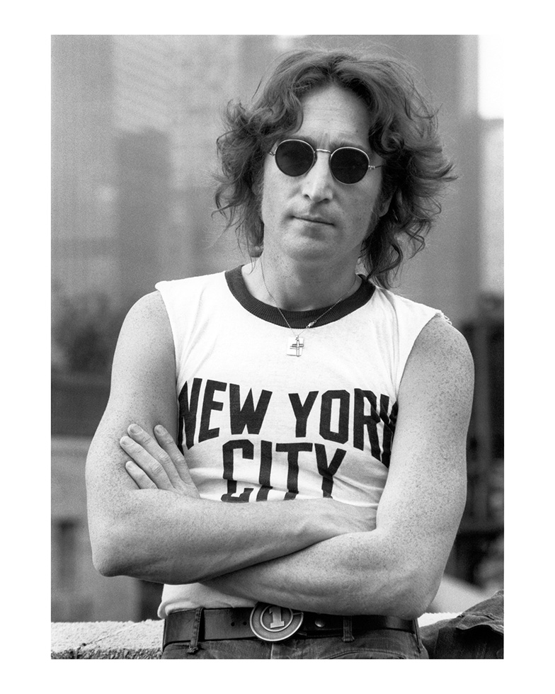 John Lennon, New York, 1974 
© Bob GruenClick here to get a John Lennon print