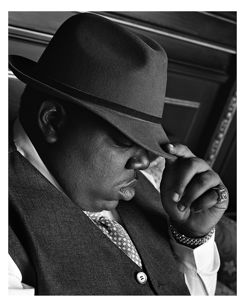 Notorious B.I.G, New York, 1997 
© Michael Lavine Click here to get a Biggie print