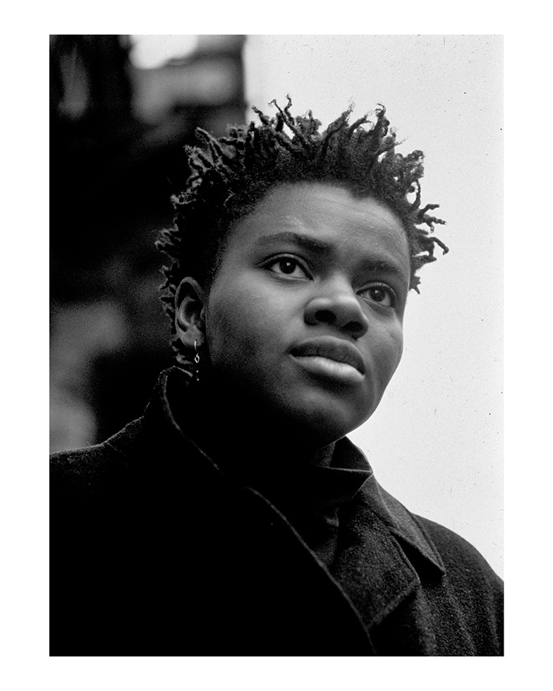 Tracy Chapman, New York, 1988 
© Janette Beckman Click here to get a Tracy Chapman print